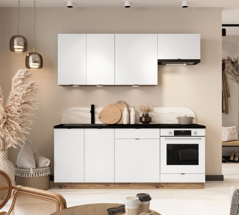 Zestaw mebli kuchennych GIANNA 2.0 biała alaska