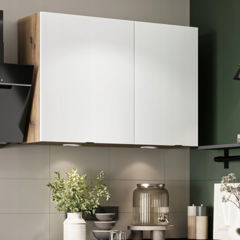 Front do zmywarki 60 cm panel zakryty GIANNA biała alaska