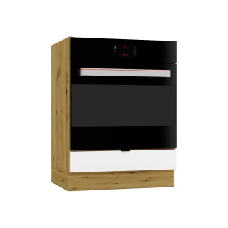 Szafka kuchenna dolna pod piekarnik 60 cm GIANNA biała alaska