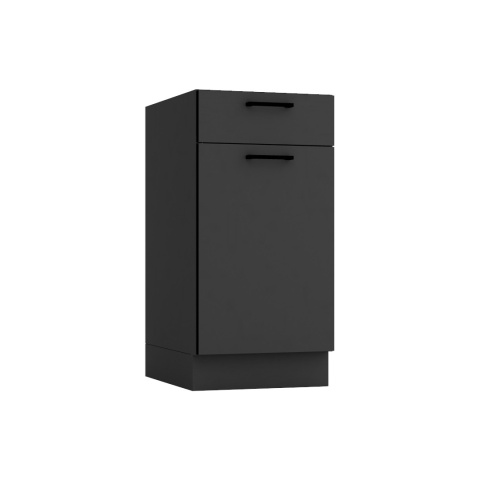 Szafka kuchenna dolna 40 cm z szufladą ANIKA grafit