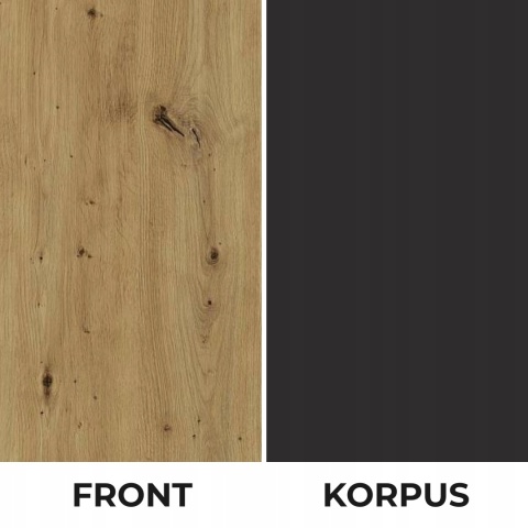 Szafka kuchenna dolna narożna 90 cm ANIKA dąb artisan