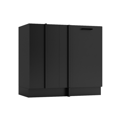 Szafka kuchenna dolna narożna 90 cm ANIKA grafit