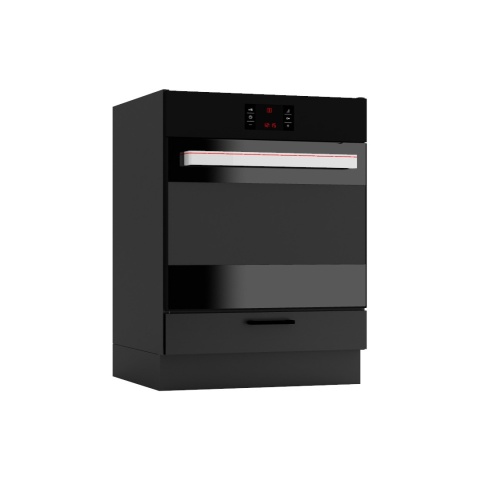 Szafka kuchenna dolna pod piekarnik 60 cm ANIKA grafit